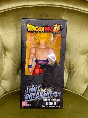 NEW! Dragon Ball Super Saiyan Goku Battle Damage Version 12-Inch Limit Breaker